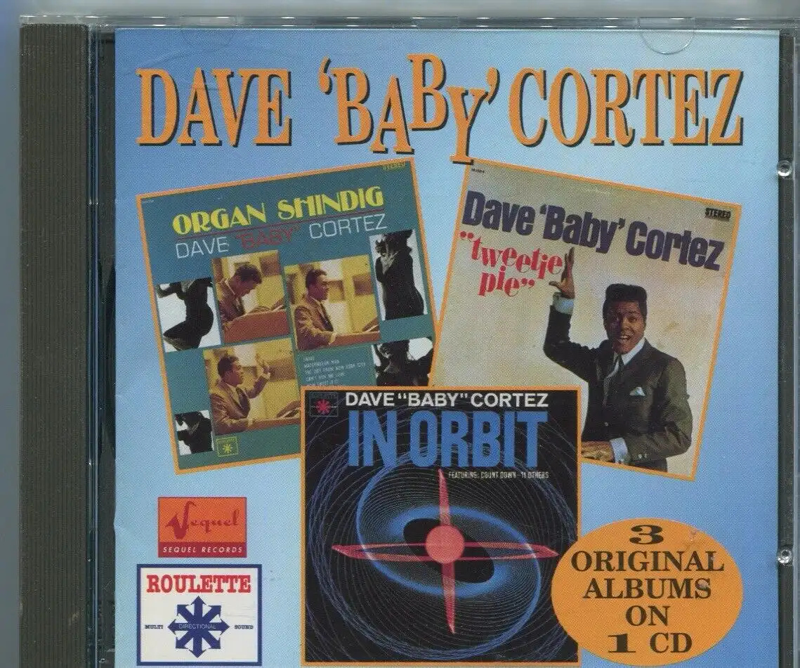 CD Dave Baby Cortez: Two Originals on 1 CD (Roulette) 1995