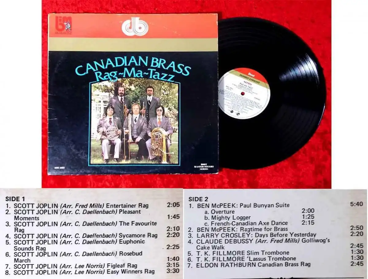 LP Canadian Brass: Rag-Ma-Tazz (Boot BMC-3004) US 1975