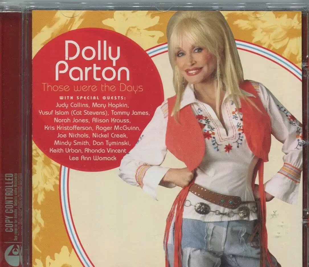 CD Dolly Parton: Those Were The Days (EMI) w/Special Guests (2005)