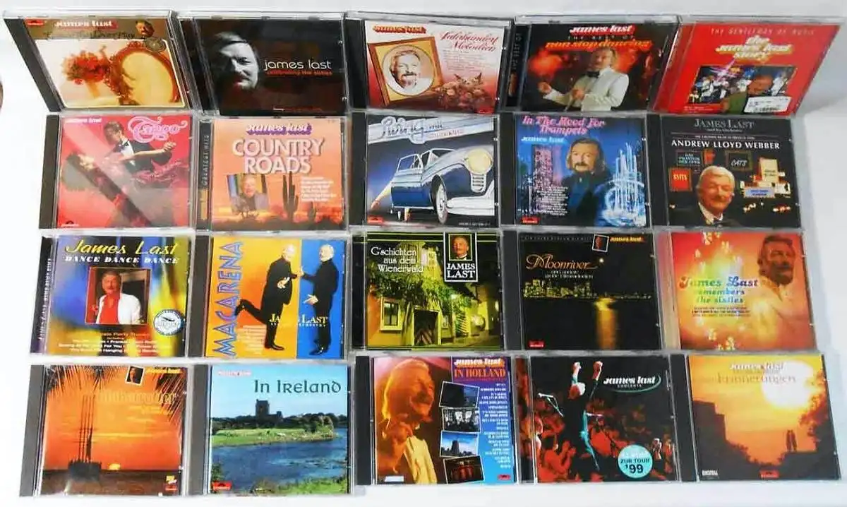 84 CD´s James Last  - Sammlung -