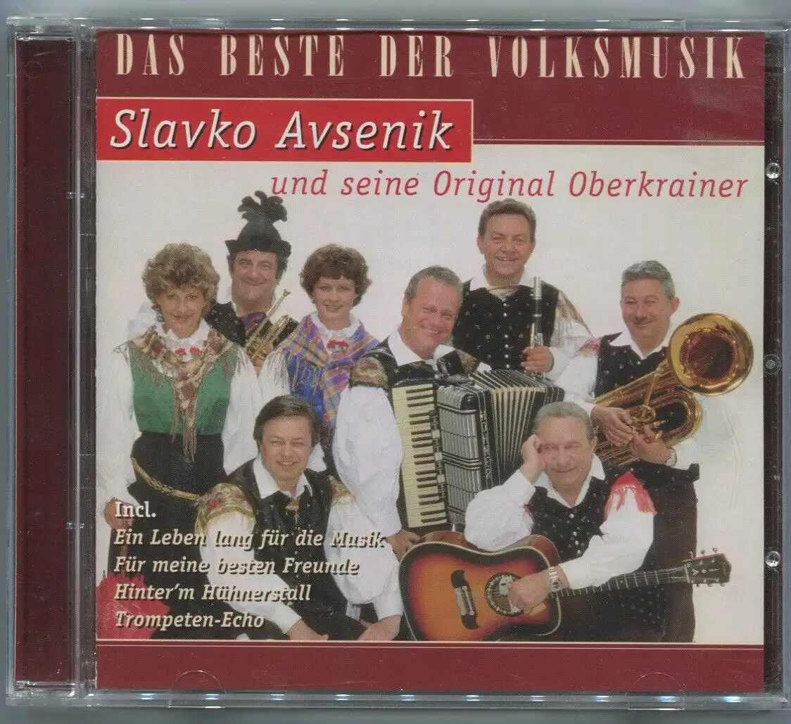 CD Slavko Avsenik & Original Oberkrainer: Das Beste der Volksmusik (Convoy) 2009