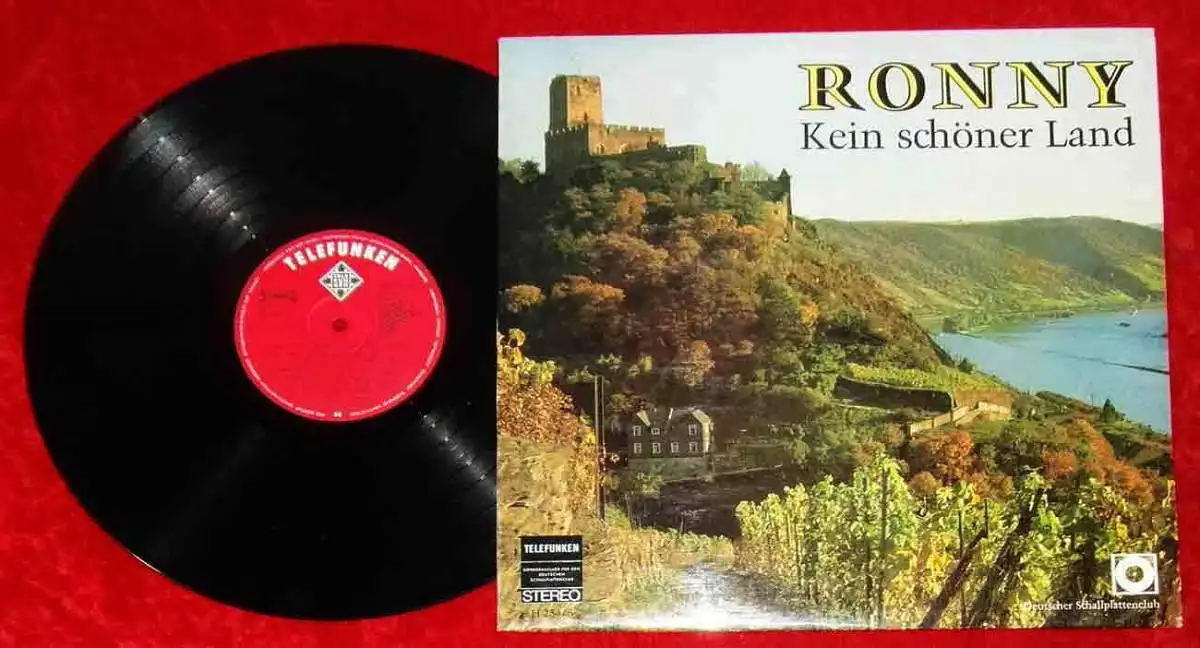 LP Ronny: Kein schöner Land (Telefunkenn H 254/5) Deutscher Schallplattenclub