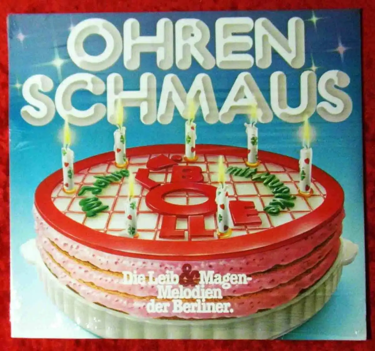 LP Ohrenschmaus - Leib & Magen-Melodien der Berliner (Marifon 5651) D 1981