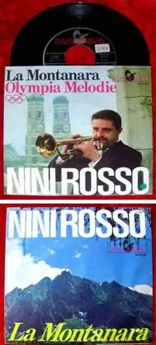 Single Nini Rosso La Montanara Olympia Melodie