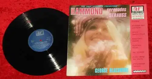 LP George Blackmore: Hammond Serenades by Strauß (AD 1024) UK 1975