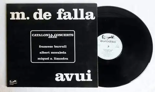 LP  Catalonia Concerts Jazz - M. de Falla - Burrull / Moraleda / Lizandra 1975