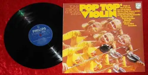 LP Toni Stricker: Pop Top Violin (Philips 6305 162) D 1971
