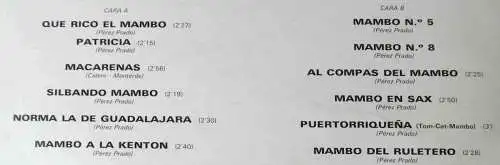 LP Le Mejor de Perez Prado w/ Chucho Fernandez (Olymp L-233) Spanien