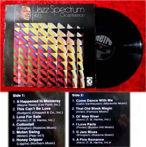 LP Oscar Peterson Jazz Spectrum Vol 3