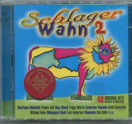 2CD Schlager Wahn 2 (Telefunken East West) 1991