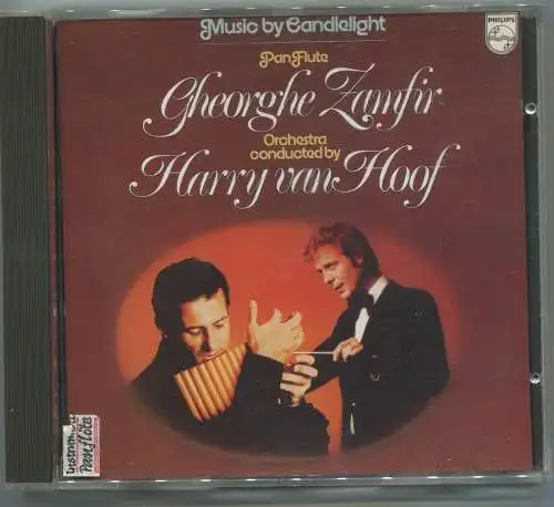 CD Gheorghe Zamfir / Harry Van Hoof: Music by Candelight (Philips) 1979