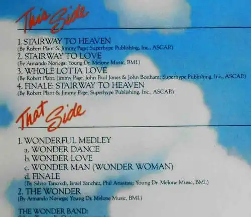 LP Wonder Band: Stairway To Love (Atco SD 38-111) US 1979
