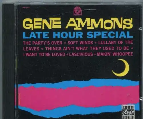 CD Gene Ammons: Late Hour Special (Zyx) 1997