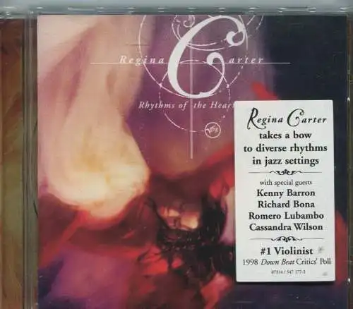 CD  Regina Carter: Rhythms Of The Heart (Verve) 1999