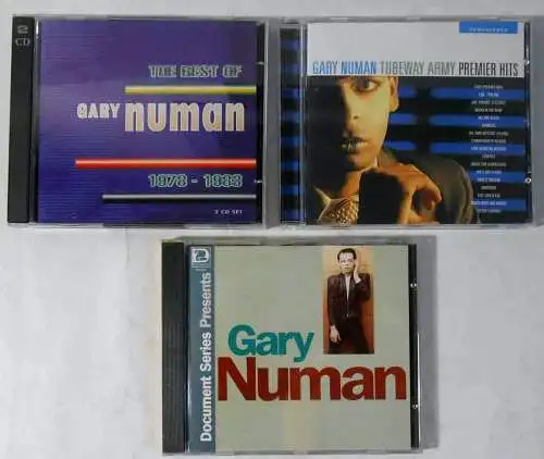 4 CD´s  Gary Numan   - Sammlung  -