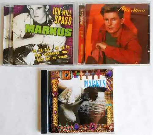 3 CD´s  Markus   - Sammlung  -