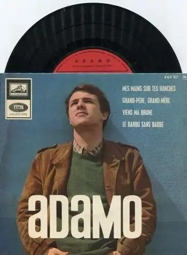 EP Adamo: Mes Mains Sur Tes Hanches + 3 (HMV EGF 827) F