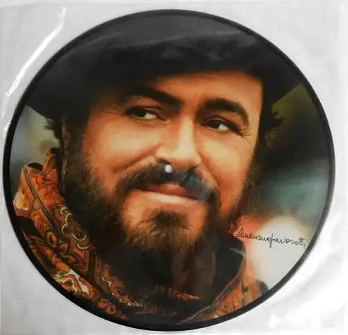 Picture Disc Luciano Pavarotti: 25 Jahre Bühnenjubiläum Special Release 1986