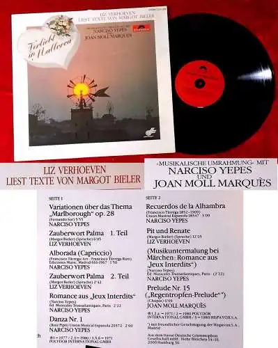 LP Liz Verhoeven: Verliebt in Mallorca (Polydor 2311 038) D 1980