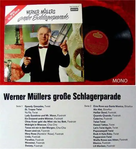 LP Werner Müller Grosse Schlagerparade Music Made in Berlin (Decca) D
