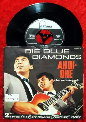 Single Blue Diamonds: Träum von mir (Fontana 266 226 TF) D 1961