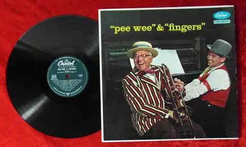 LP Pee Wee Hunt & Joe Fingers Carr: Pee Wee & Fingers (Capitol T 783) US