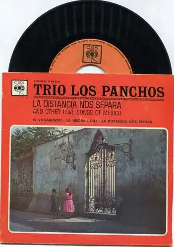 EP Trio Los Panchos: La Distancia Nos Separa (CBS CG 285 519) NL
