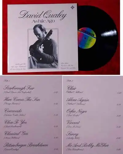 LP David Qualey: Awhile Ago (Telefunken 625142 AO) D 1982