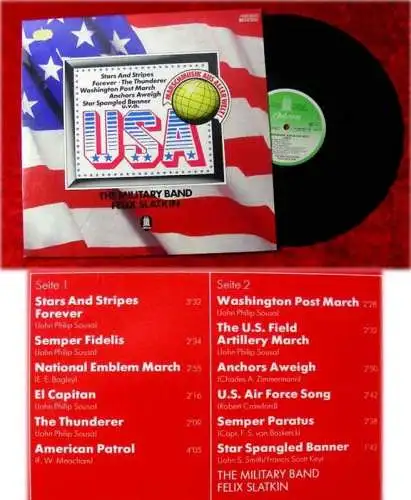 LP Military Band Felix Slatkin USA