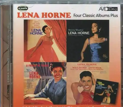 2CD Lena Horne: Four Classic Albums (Avid) 2010