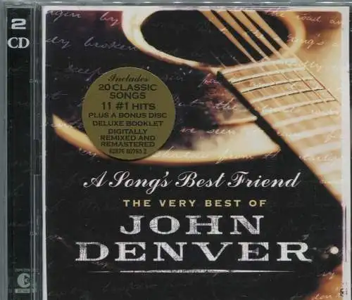 2CD John Denver: A Song´s Best Friend - Very Best Of... (RCA) 2006
