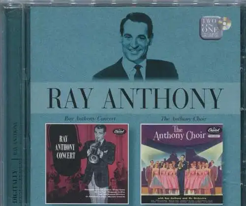 CD Ray Anthony: Concert & Choir (Capitol) 2005