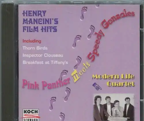 CD Modern Life Quartet: Henry Mancini´s Film Hits (Koch) 1997