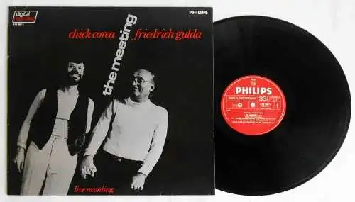 LP Chick Corea & Friedrich Gulda: The Meeting (Philips 410 397-1) NL 1983