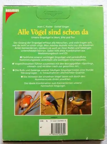 CD Alle Vögel sind schon da - Unsere Singvögel in Wort, Bild und Ton - mit Buch