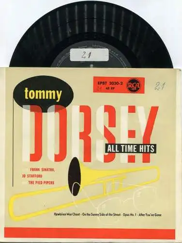 EP Tommy Dorsey / Frank Sinatra /Jo Stafford: All Time Hits (RCA EPBT 3030-2) D
