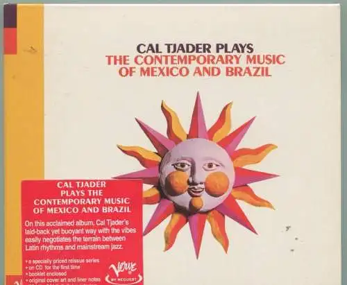 CD Cal Tjader: Contemporary Music of Mexico And Brazil (Verve)