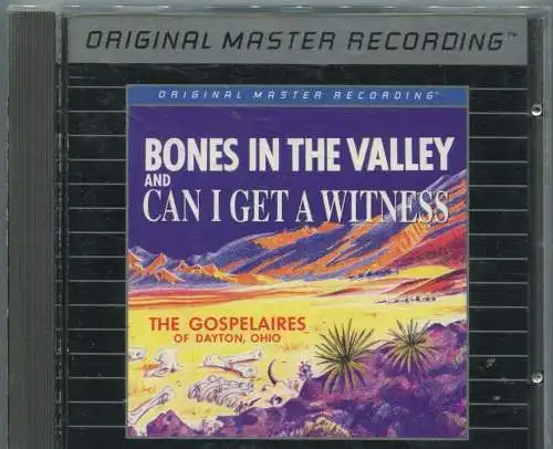 CD Gospelaires: Bones In The Valley & Can I Get A Witness (MCA) 1988 MFSL