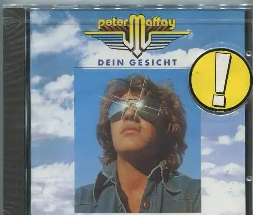 CD Peter Maffay: Dein Gesicht (Teldec) 1991 PR Copy