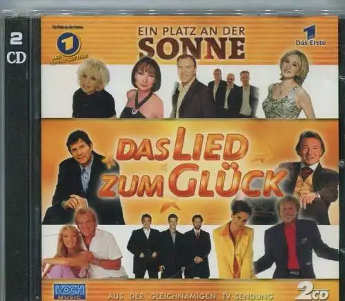 2CD Das Lied zum Glück - Ein Platz an der Sonne (Koch) 2001