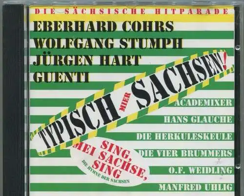 CD Typisch Mier Sachsen! Die Sächsische Hitparade (BTM)