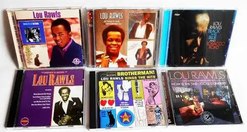 6 CD´s  Lou Rawls  - Sammlung -