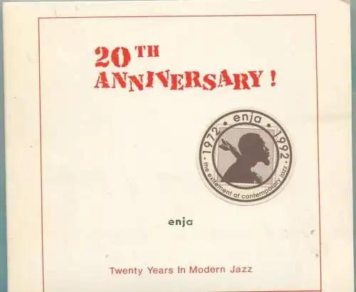 CD 20th Anniversary - Modern Jazz 1972 - 1992  (Enja)