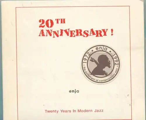 CD 20th Anniversary - Modern Jazz 1972 - 1992  (Enja) 