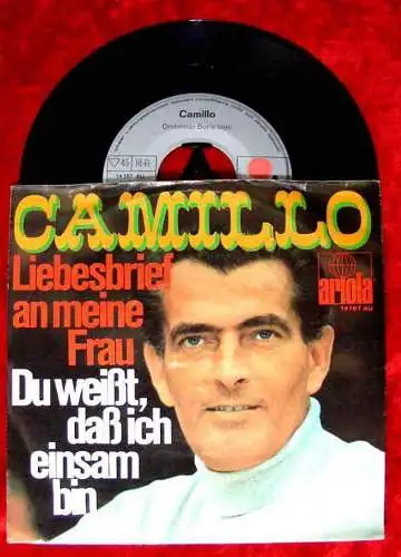 Single Camillo Felgen: Liebesbrief an meine Frau (Ariola 14 167) D