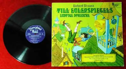 LP Symphonie Orchester Graunke: Till Eulenspiegels lustige Streiche (Disneyland)