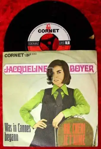 Single Jacqueline Boyer: Oh Cheri Je t'aime / Was in...