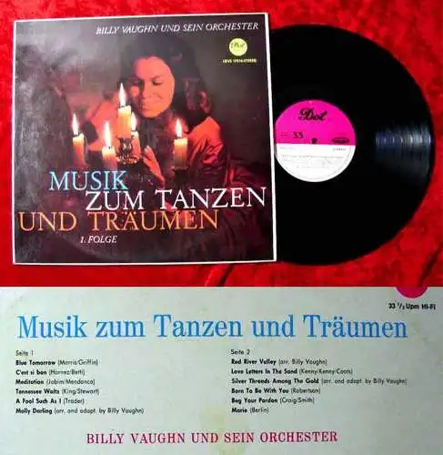 LP Billy Vaughn: Musik zum Tanzen und Träumen (Dot LDVS 17016) D