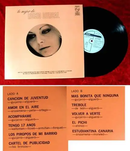 LP Rocio Durcal: Le Mejor de... (Philips 15022) Mexico 1970