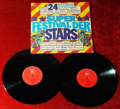 2LP Super Festival der Stars (BASF 19 22395-7) D 1975